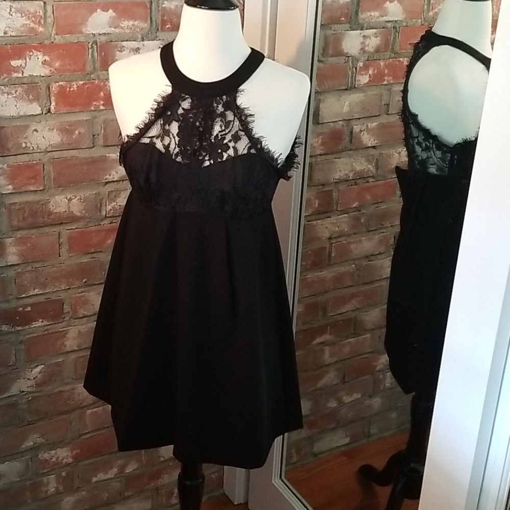BCBGeneration Lacey Black Mini Dress Size 00